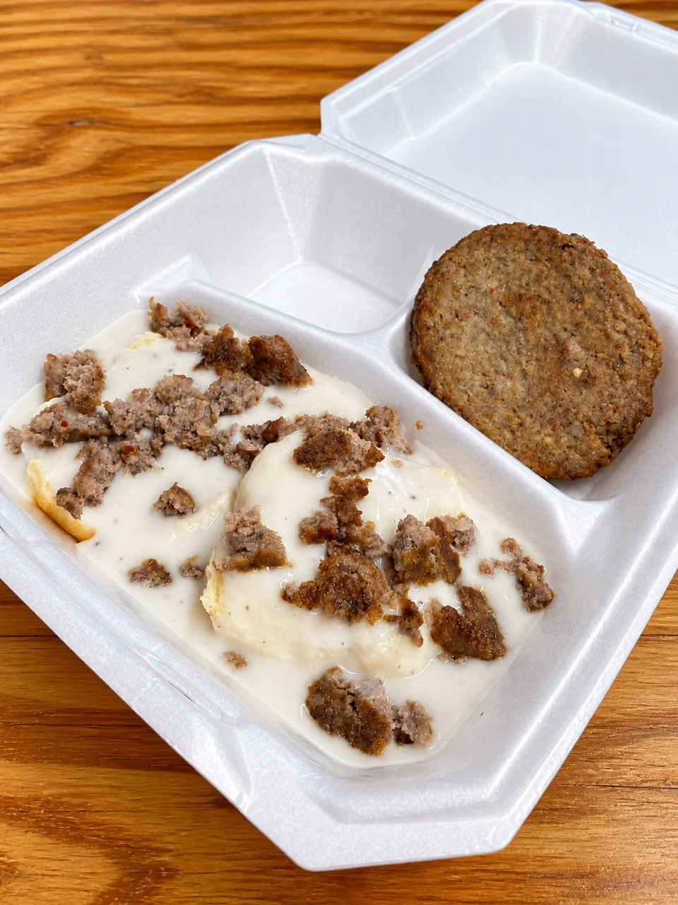 Biscuits & Gravy with Sausage