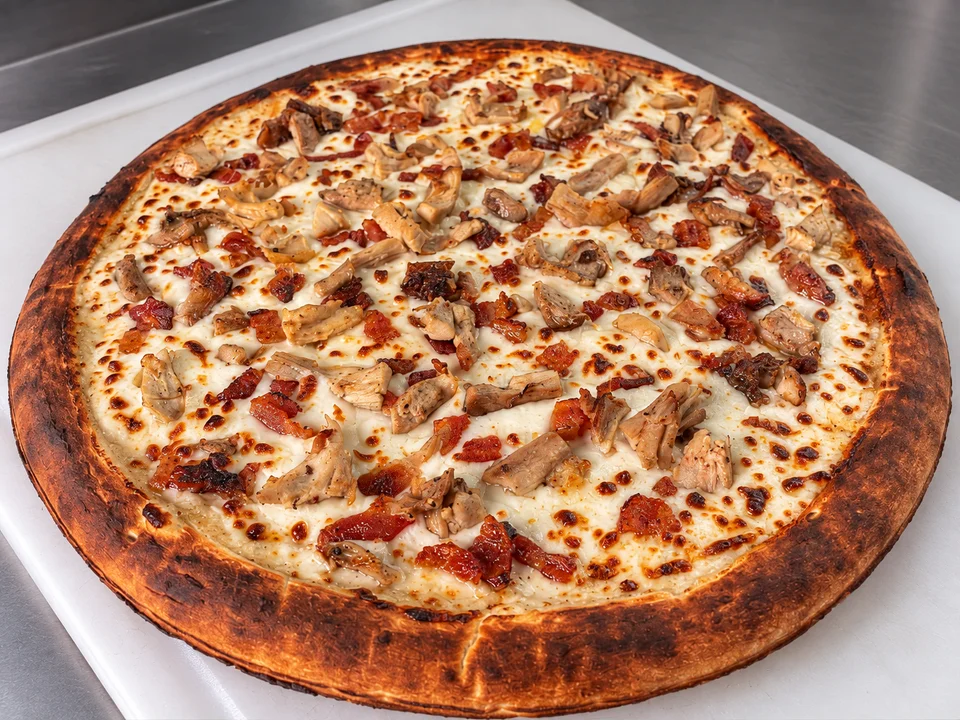 Chicken Bacon Ranch Pizza